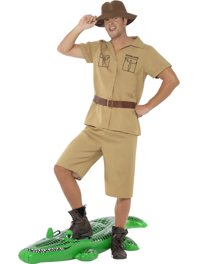 smiffys-fever-safari-man-kost-m-herren-m-khaki image 1
