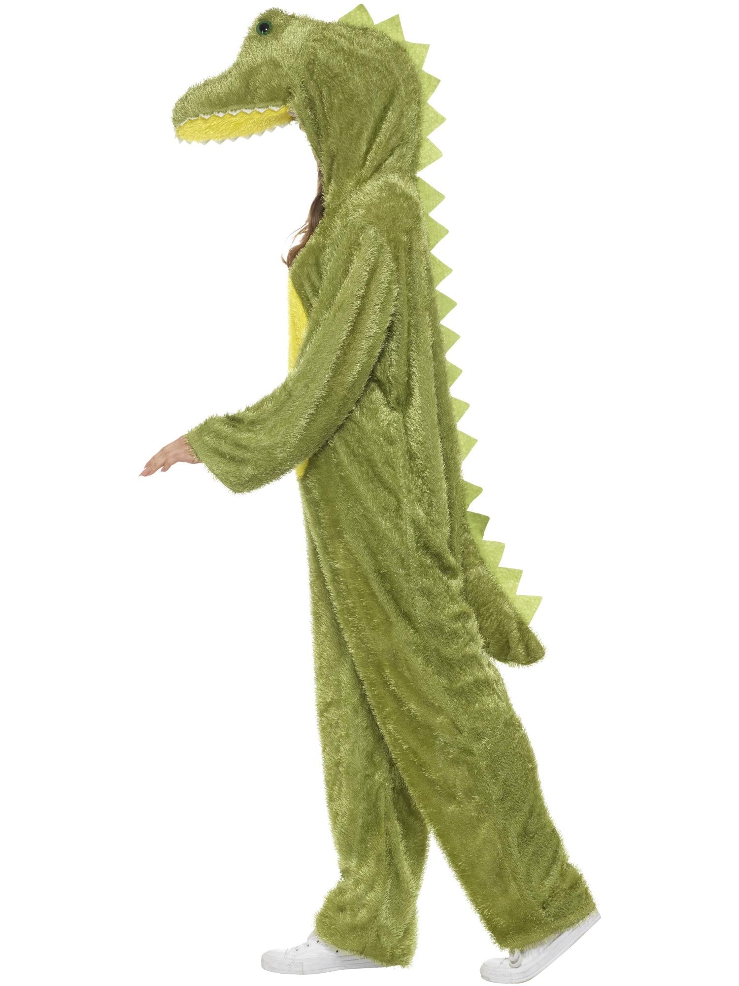 smiffys-fever-krokodil-kost-m-herren-gr-n-jumpsuit-m image 5