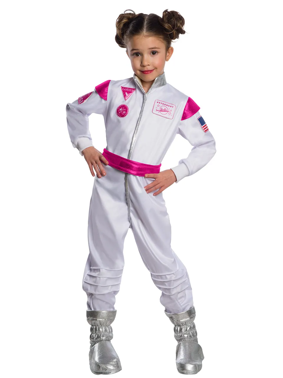 rubies-barbie-astronaut-kost-m-overall-rosa-kinder image 1