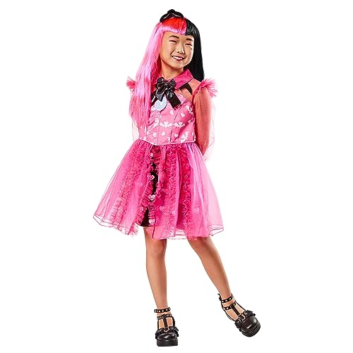 rubie-s-deluxe-monster-high-draculaura-kost-m-kinder-rosa image 6