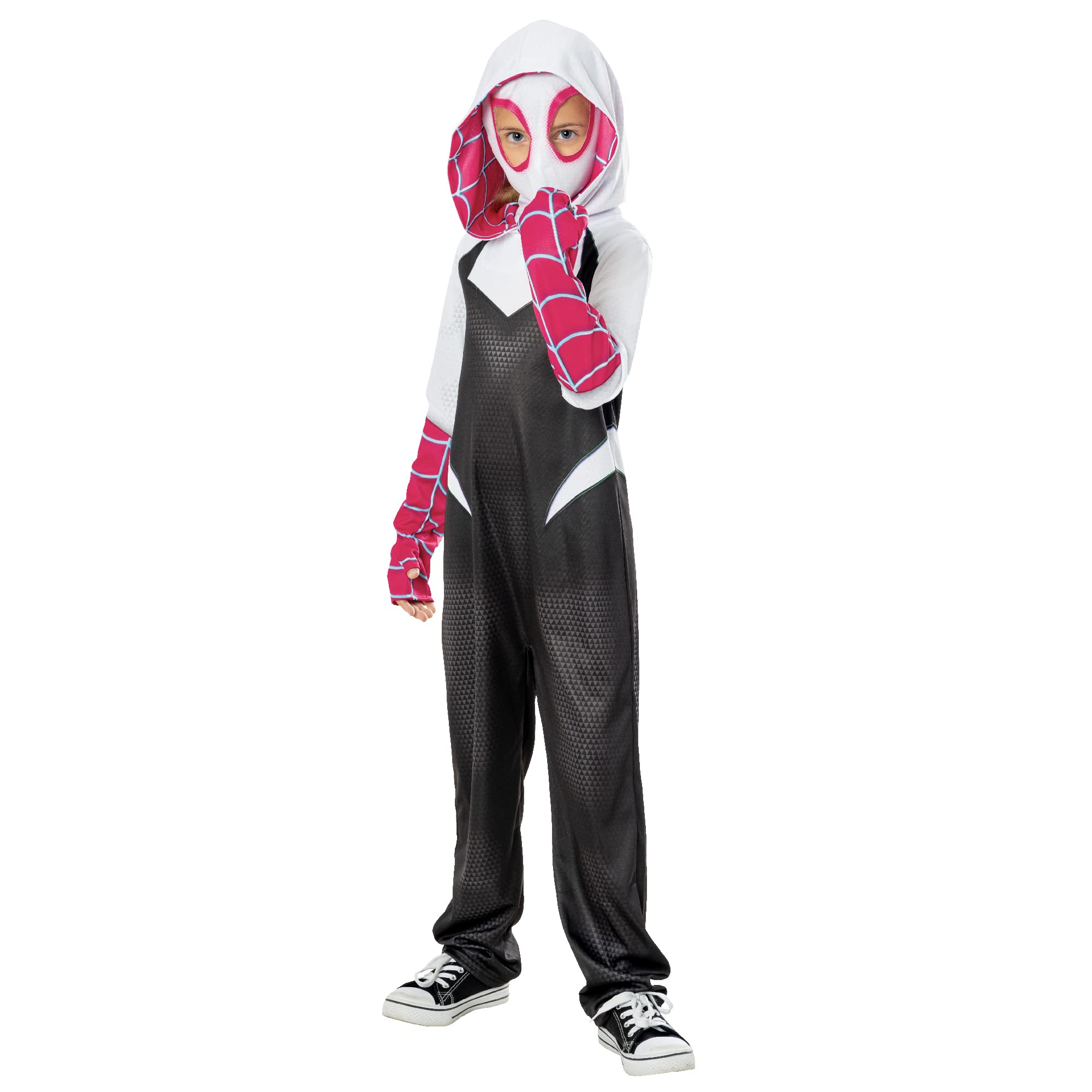 rubie-s-deluxe-kost-m-spider-gwen-m-dchen-3-4-jahre-overall image 1