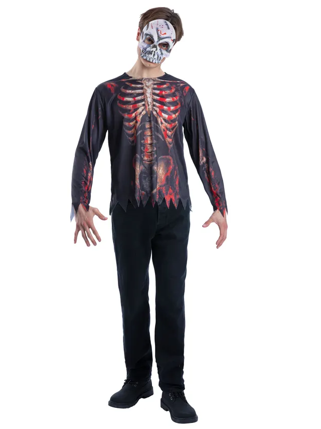 rubies-d-guisements-skelett-kost-m-top-maske-m-l image 1