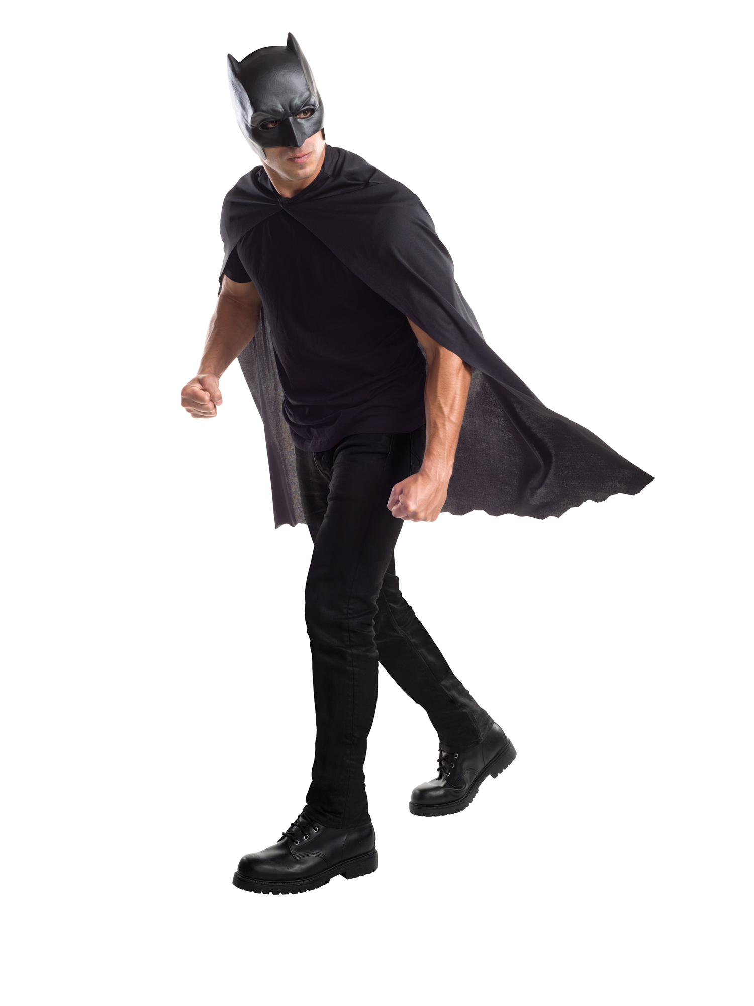 rubies-batman-dark-knight-rises-cape-maske-schwarz-erwachsene image 1