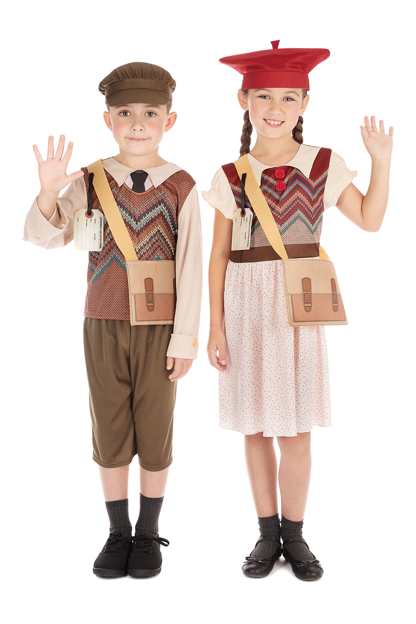 rubie-s-deluxe-evacuee-schulm-dchen-kost-m-8-10-jahre image 8