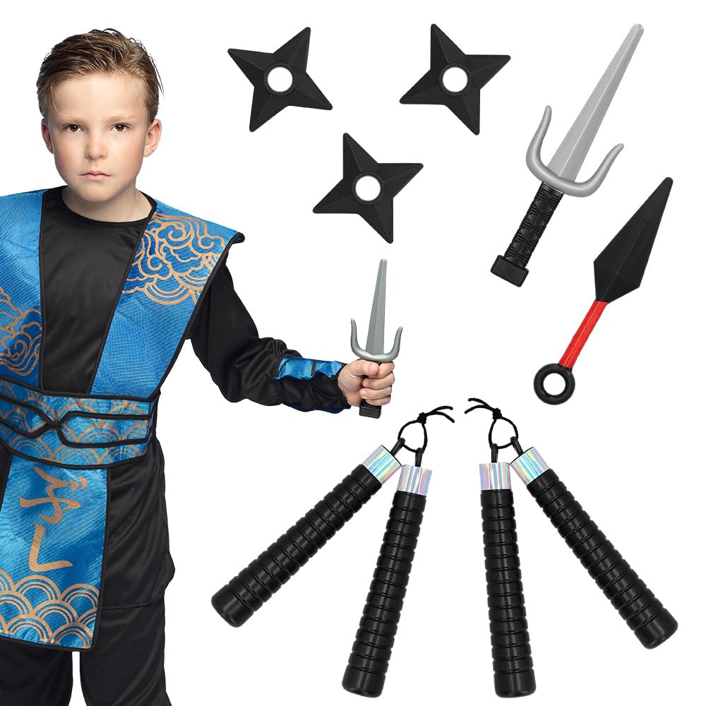 boland-ninja-sai-waffen-kost-m-set-2-teilig-schwarz image 8