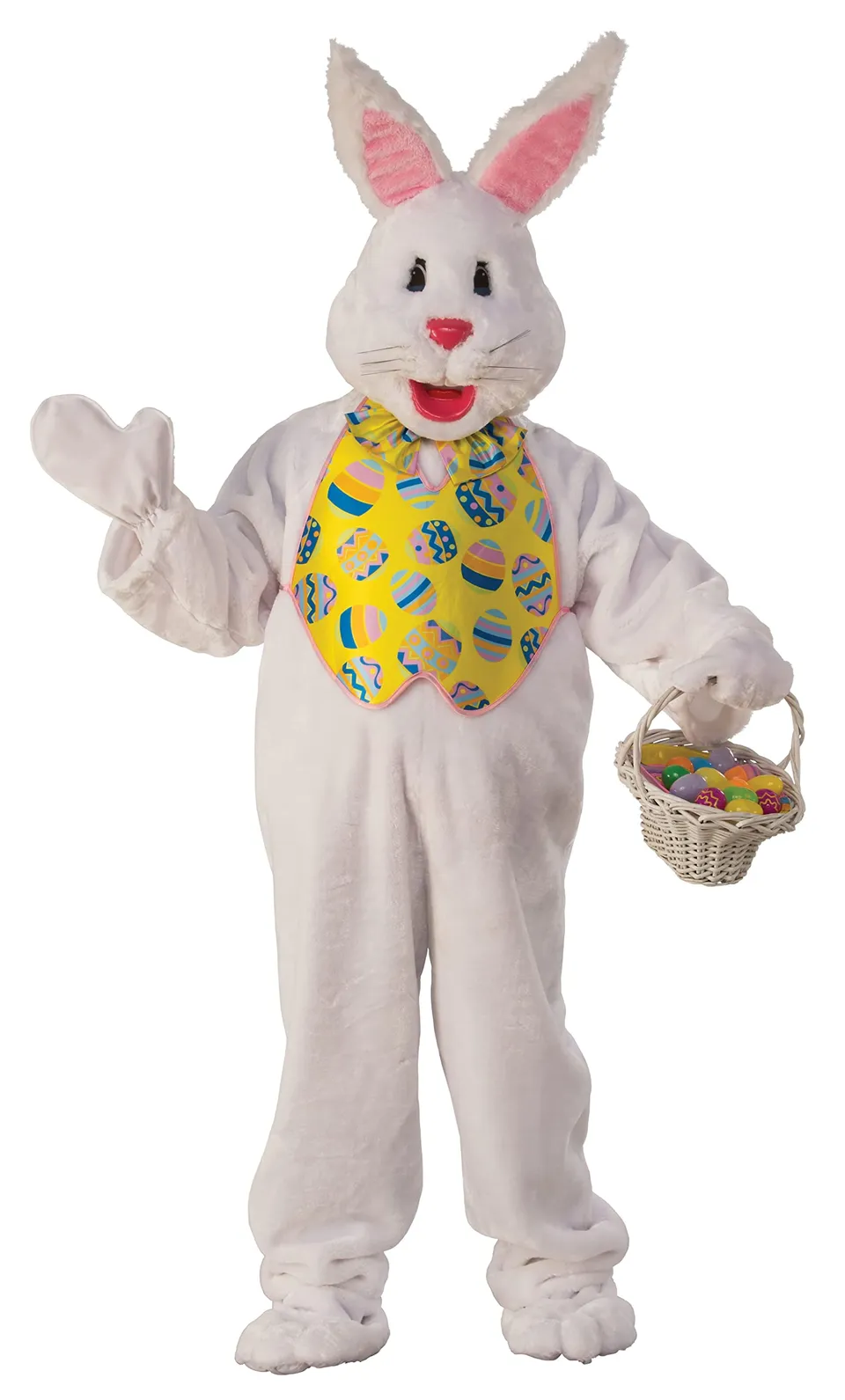 rubie-s-deluxe-osterhasen-kost-m-pl-sch-wei-xl-maskottchen image 1