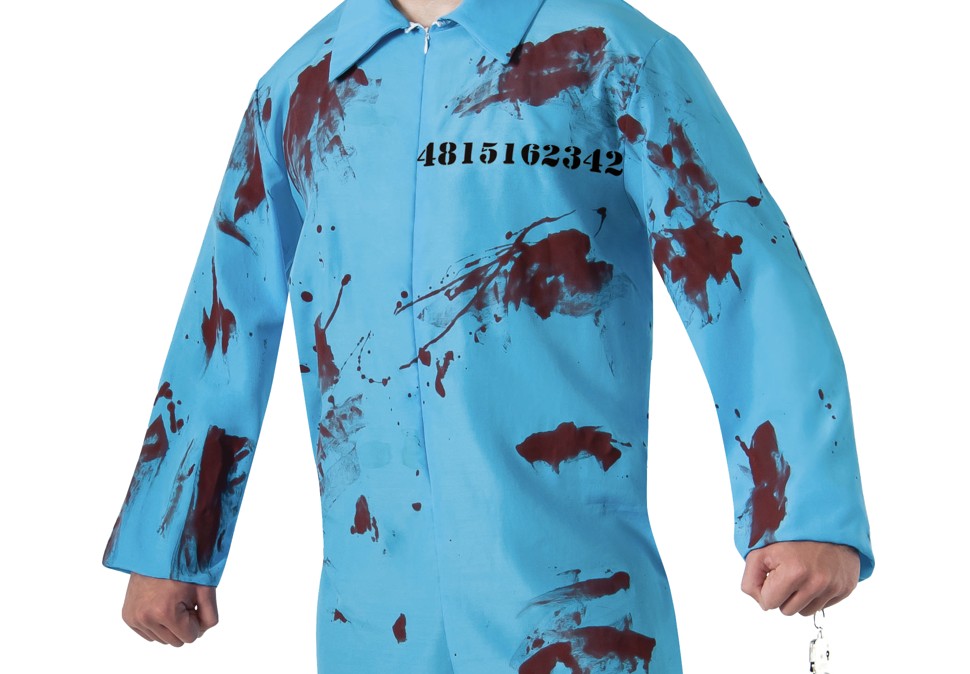 rubies-zombie-gefangener-kost-m-herren-overall-blut image 3