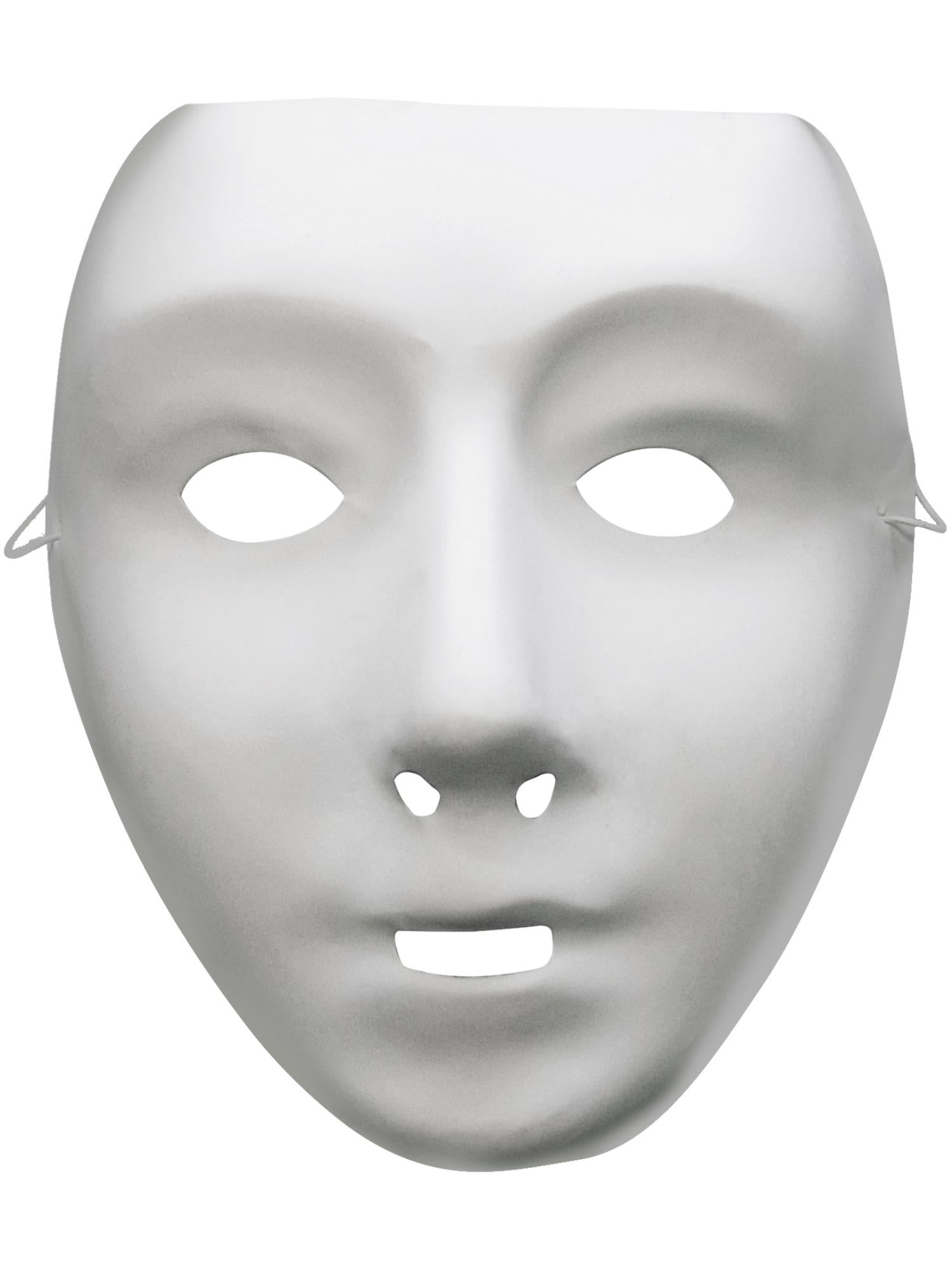 smiffys-fever-roboter-maske-wei-pvc-einheitsgr-e image 1