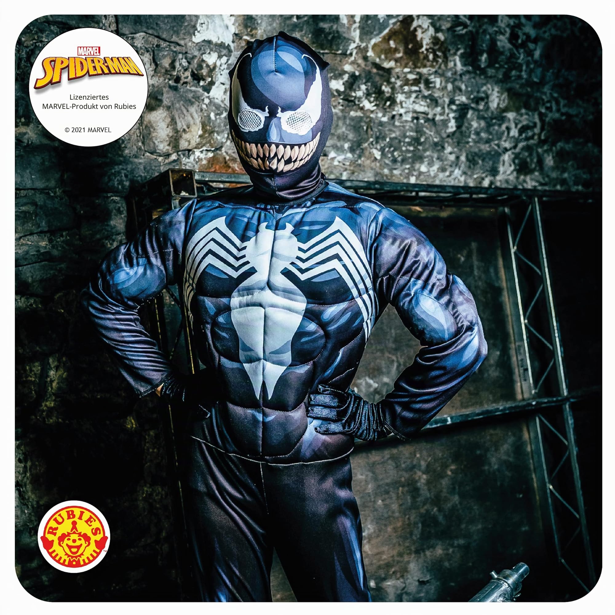 rubie-s-deluxe-marvel-venom-jungen-kost-m-superheld image 4
