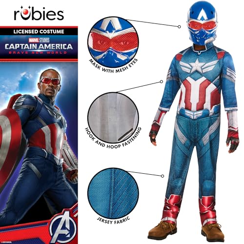 rubie-s-deluxe-brave-new-world-captain-america-kost-m-7-8-jahre image 8