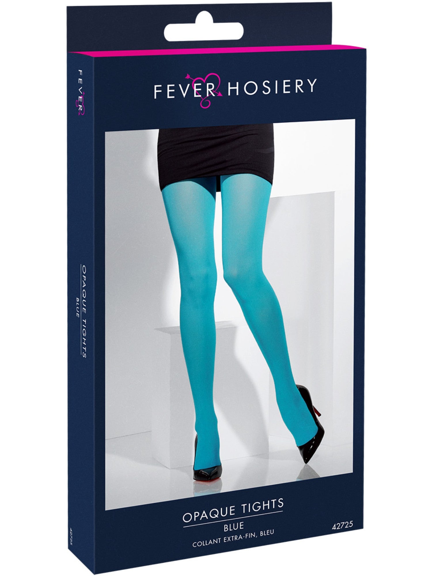 smiffys-fever-strumpfhose-blickdicht-blau-damen image 3