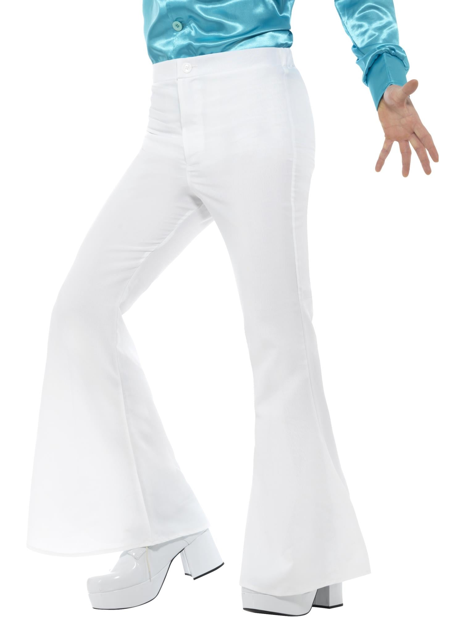 smiffys-fever-flared-trousers-schlaghose-wei-herren image 1