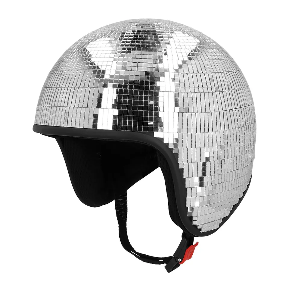 boland-disco-helm-silber-kopfbedeckung-erwachsene image 1
