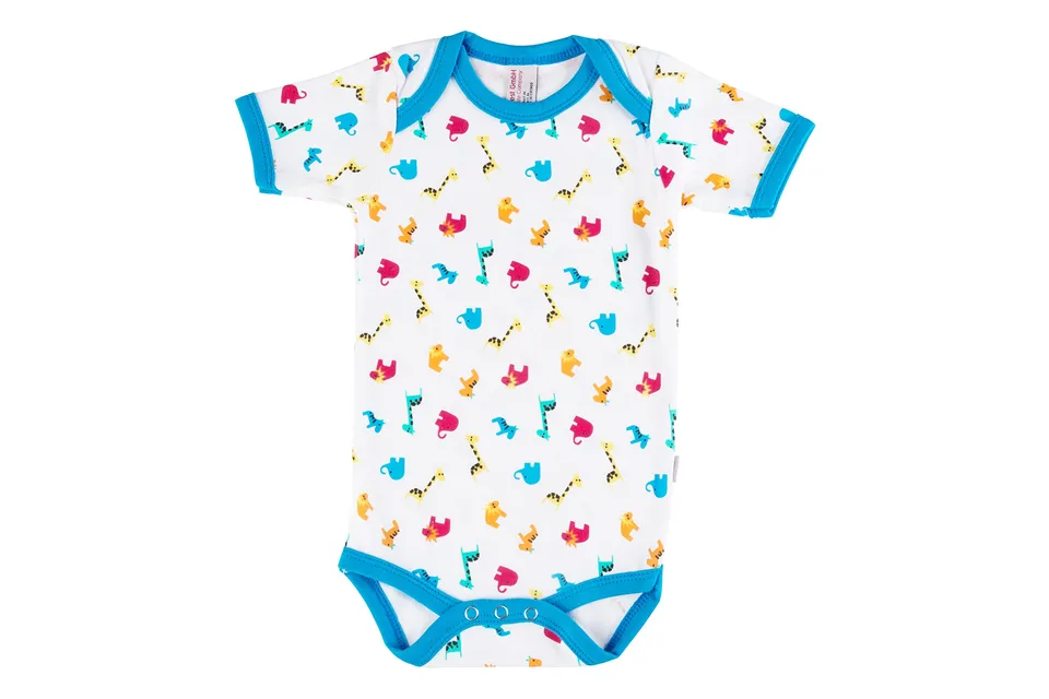 clinotest-nachwuchs-babybody-kurzarm-2er-set-74-80-bunt-blau image 1