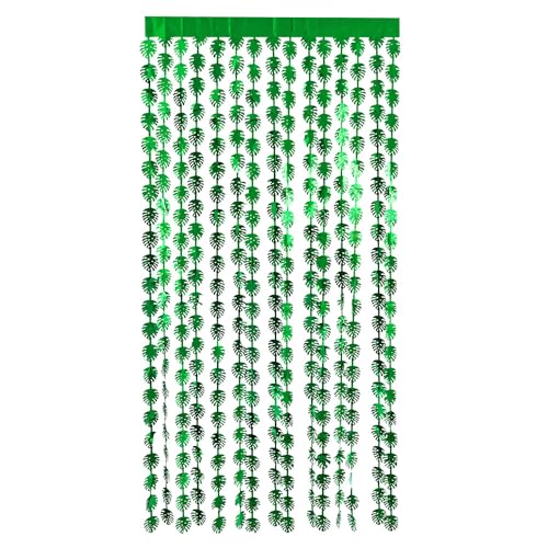 boland-palme-folienvorhang-bl-tter-200-x-100-cm-gr-n image 4