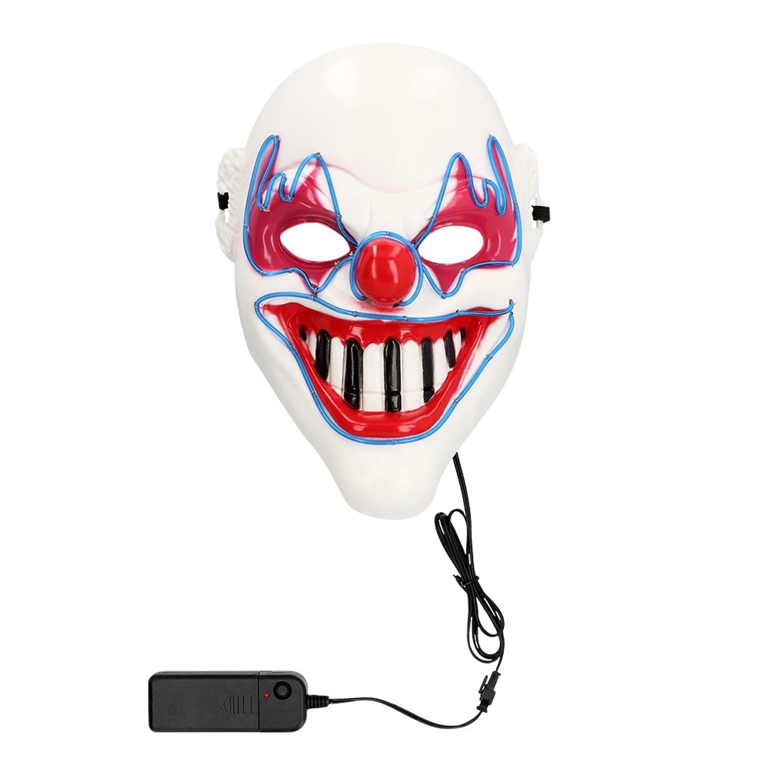 boland-72359-led-clownmaske-horror-mit-licht image 1