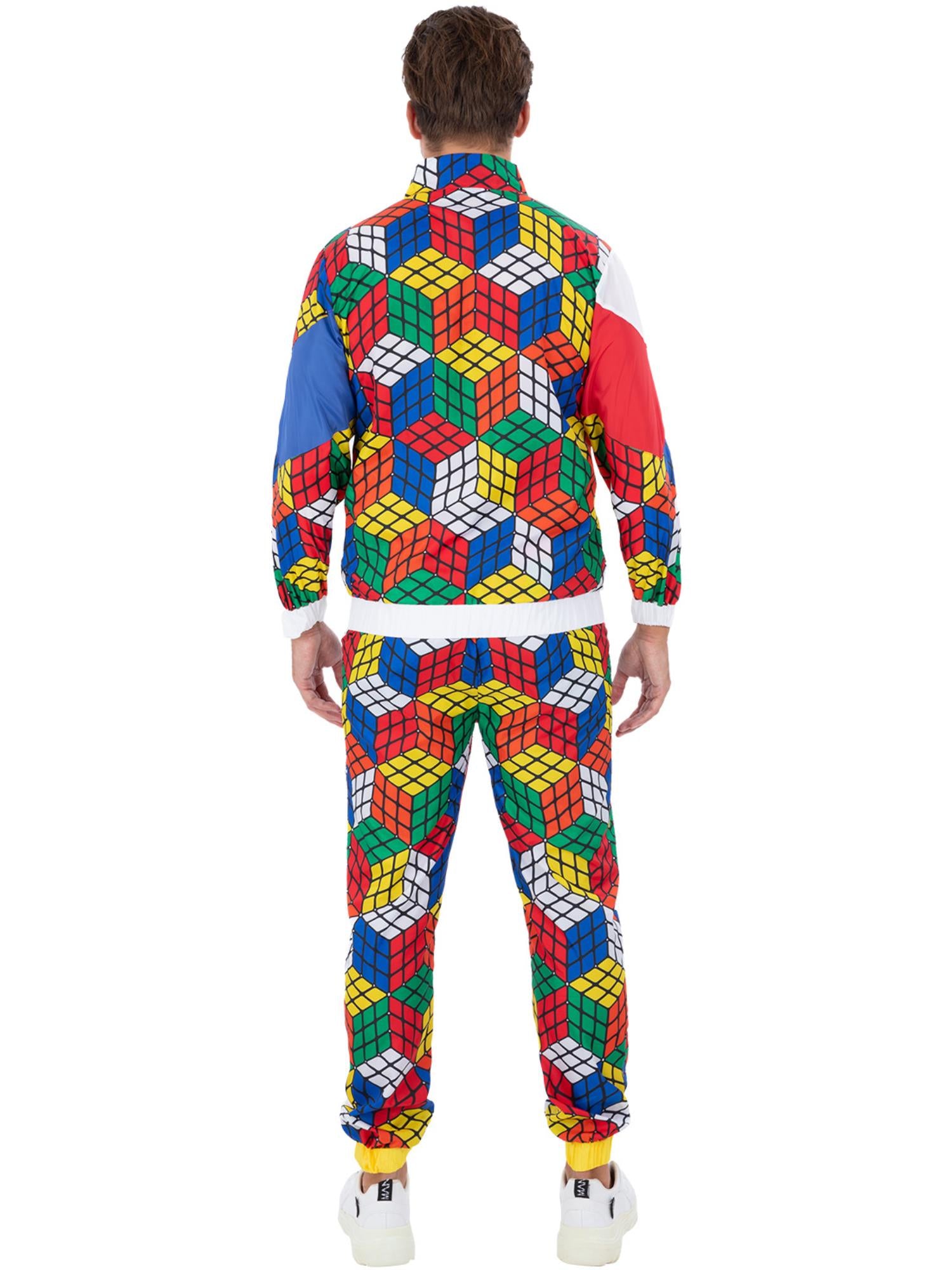 smiffys-stand-out-suits-rubik-s-cube-jogginganzug-herren image 2