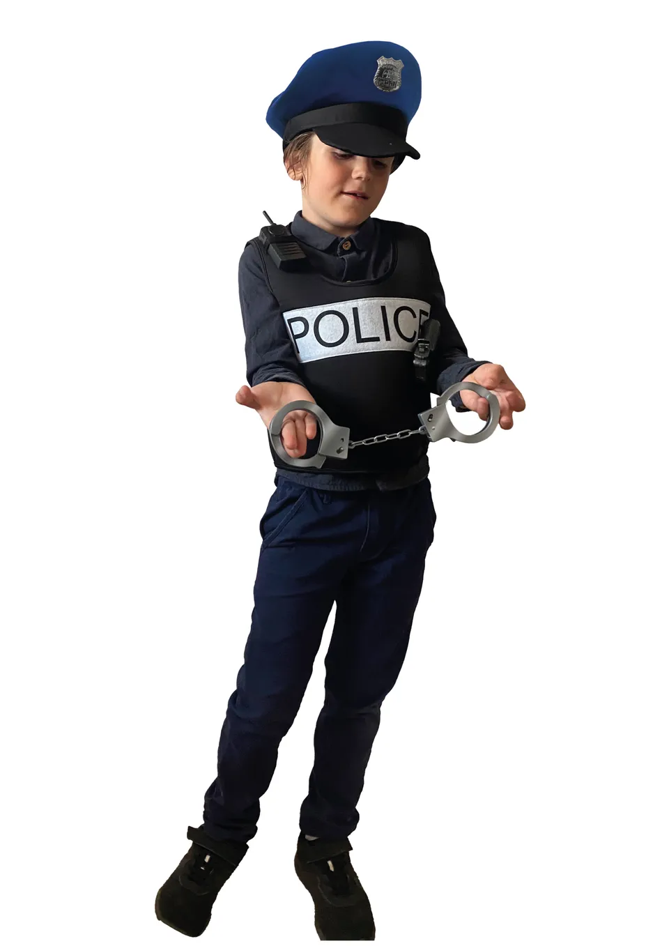rubies-police-role-play-polizeikost-m-set-5-teilig-hut image 1