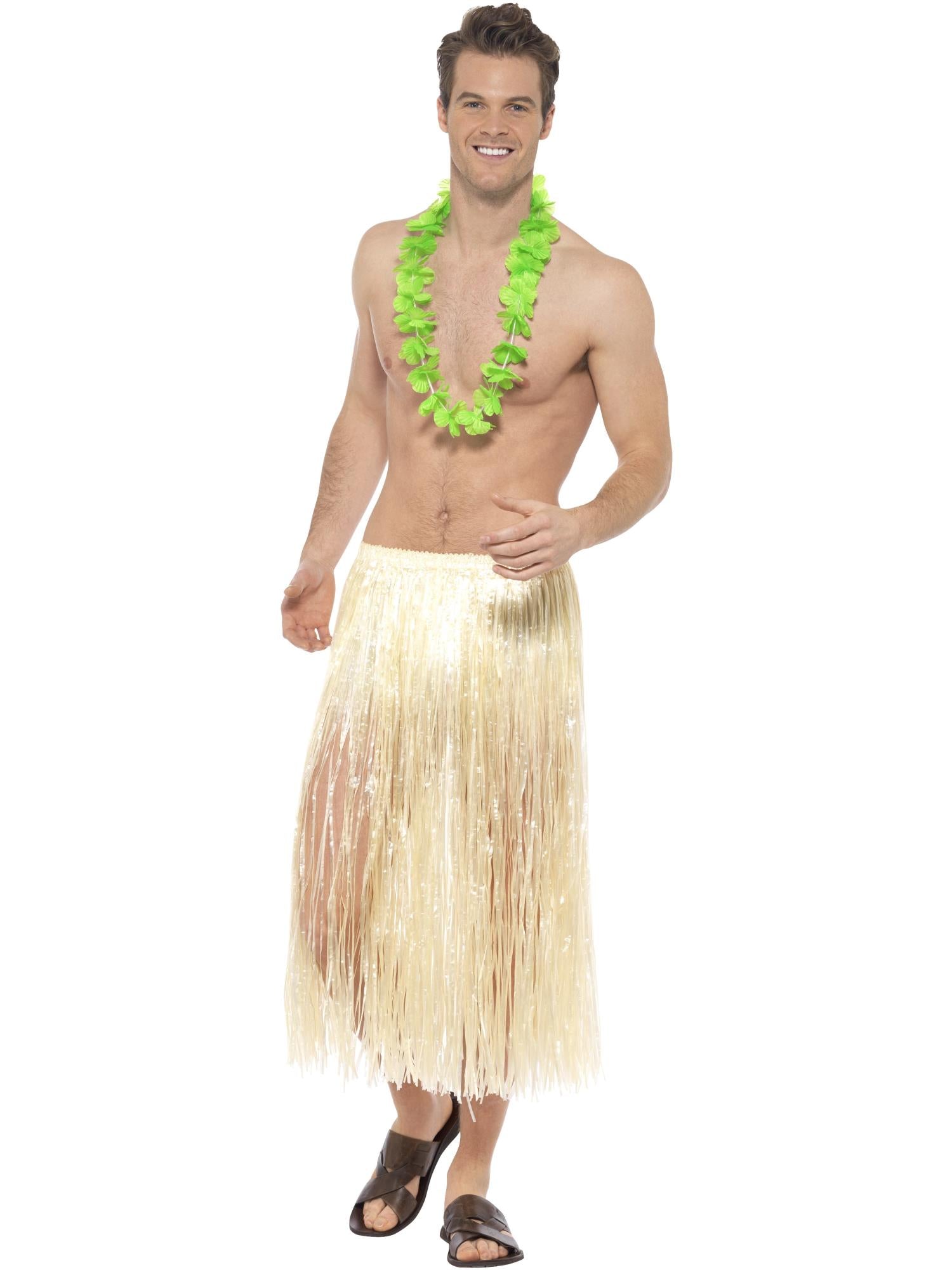 smiffys-fever-hawaii-lei-neon-gr-n-blumenkette image 2