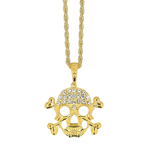 boland-72326-halskette-totenkopf-gold-halloween image 7