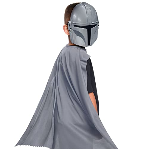 rubie-s-deluxe-mandalorian-kost-m-set-umhang-maske-kinder image 4