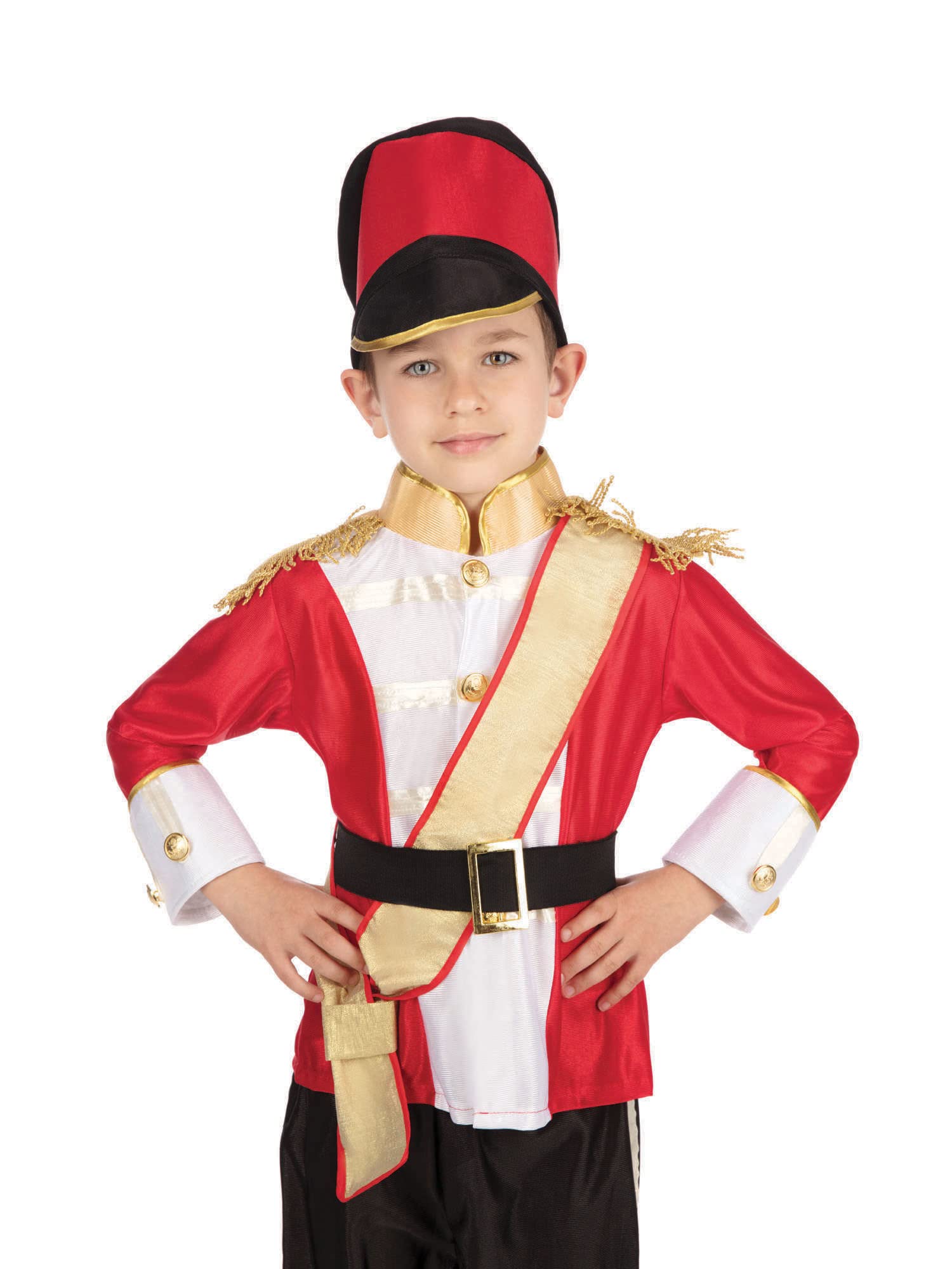 bristol-novelty-spielzeugsoldat-kost-m-kinder-4-6-jahre-mit-hut image 1