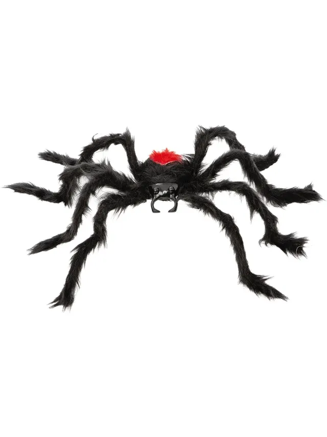smiffys-fever-black-widow-spinne-deko-75cm-schwarz image 1