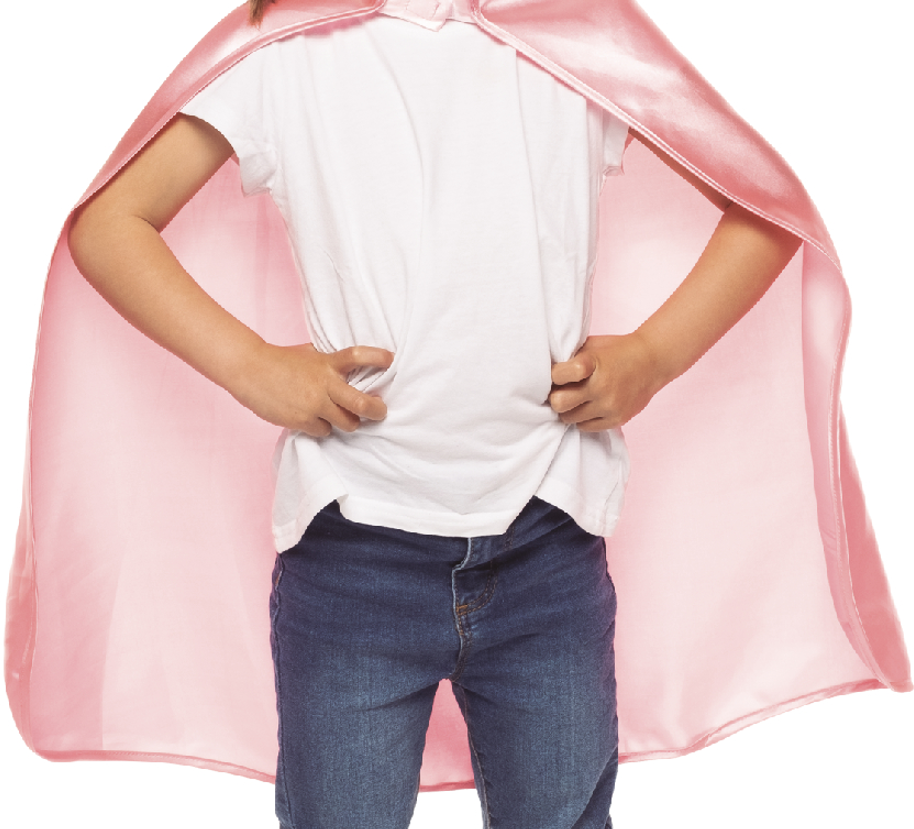 rubies-capes-superhelden-cape-umhang-rosa-mit-maske image 2