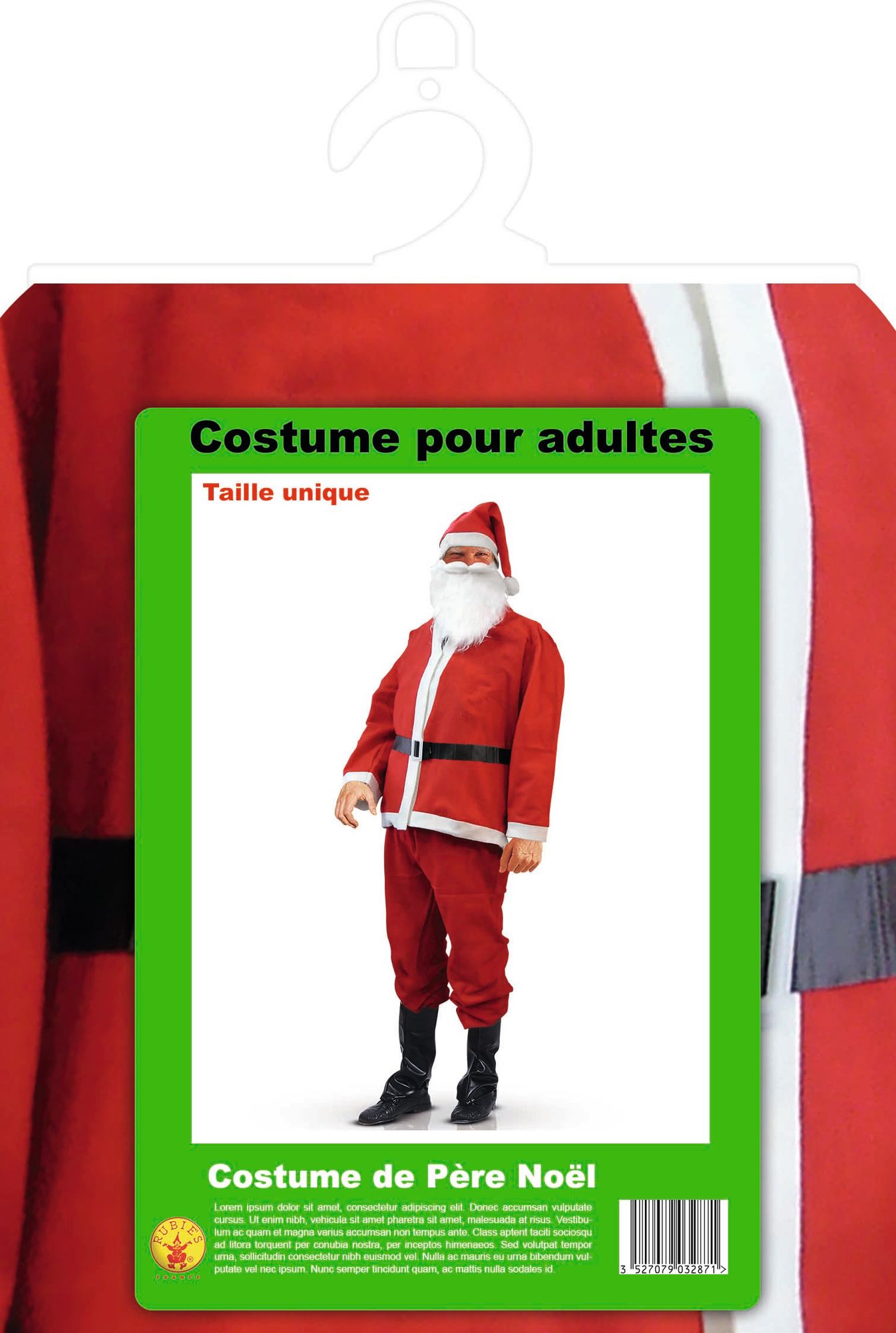 rubies-d-guisements-1er-prix-p-re-no-l-kost-m-mit-bart-und-m-tze image 2