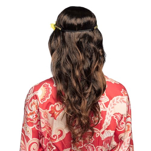 boland-joy-85826-per-cke-braun-lang-mit-blumenhaarband image 8