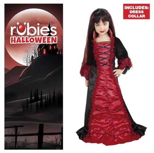 rubie-s-deluxe-draculinda-vampirkost-m-m-rotes-kleid image 7