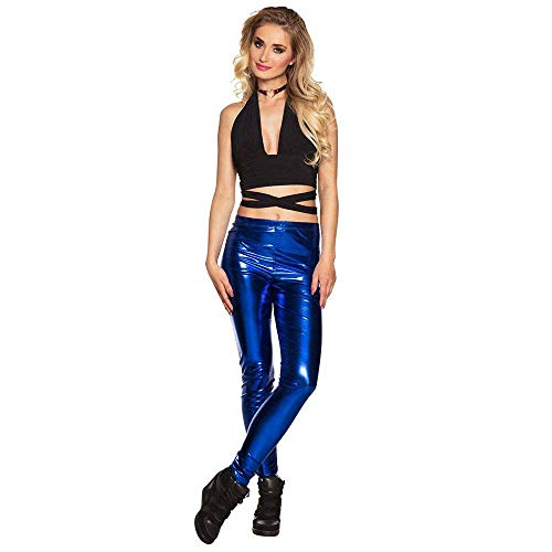 boland-glance-leggings-damen-blau-m-glanz-leggings image 6