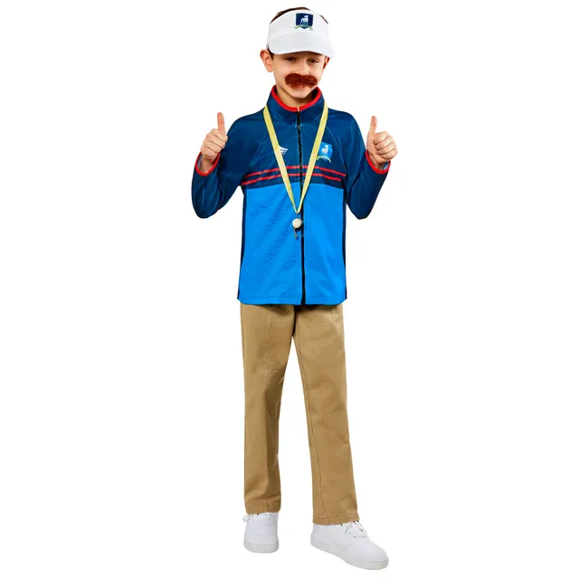 rubie-s-deluxe-ted-lasso-kinderkost-m-9-10-jahre-set-trainer image 1