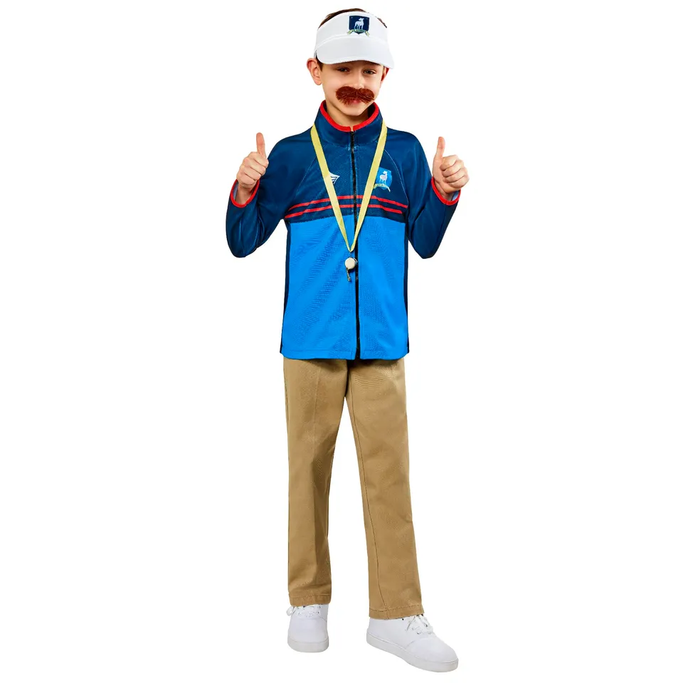 rubie-s-deluxe-ted-lasso-kinderkost-m-9-10-jahre-set-trainer image 1