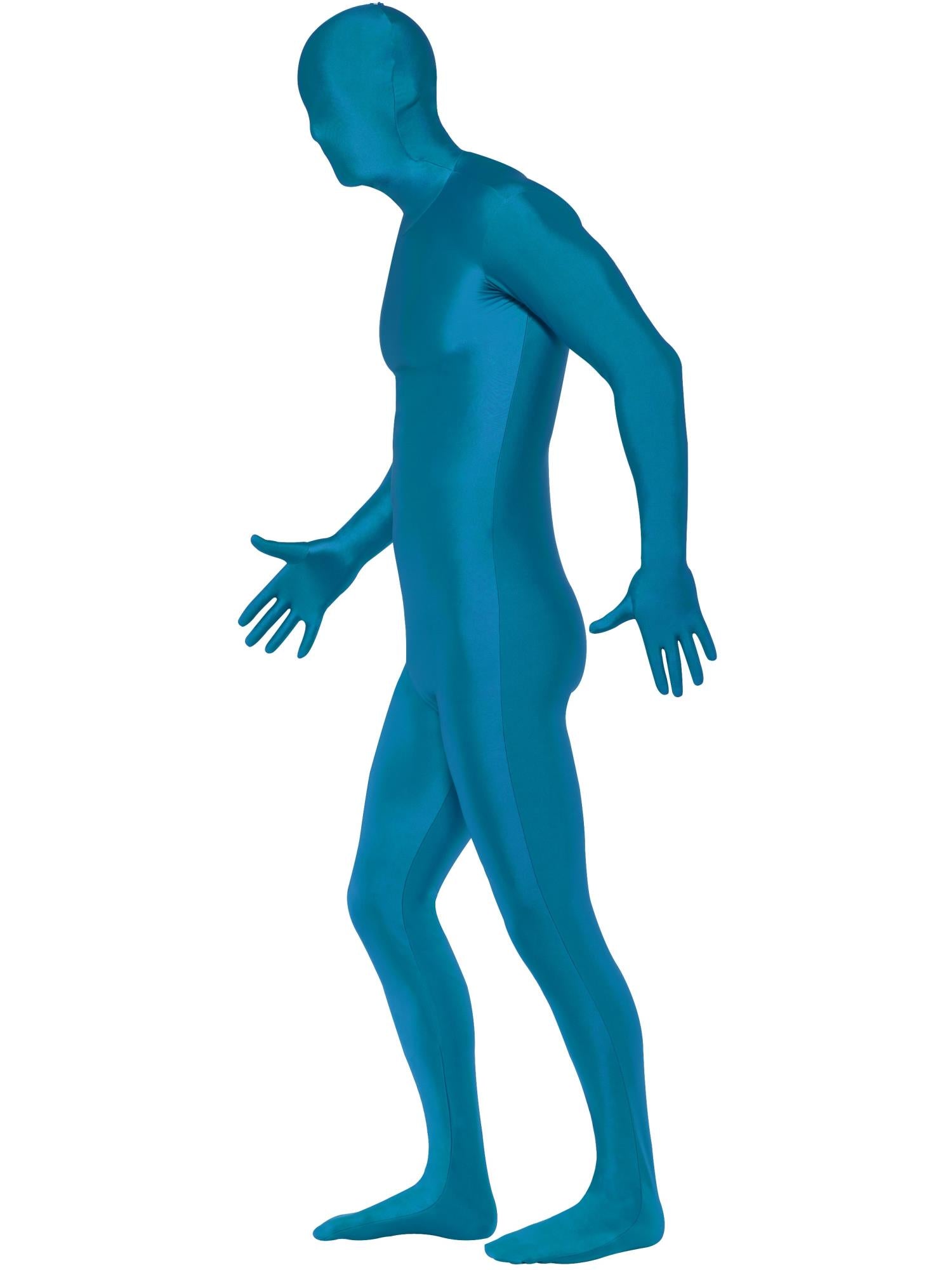 smiffys-fever-second-skin-suit-morph-kost-m-blau-gr-m-mit-tasche image 3