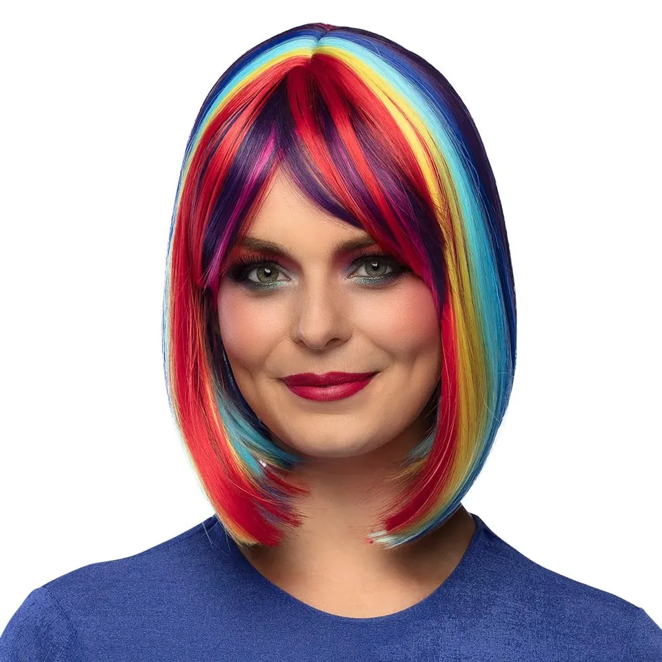 boland-wigs-85718-unity-per-cke-longbob-bunt-karneval image 1