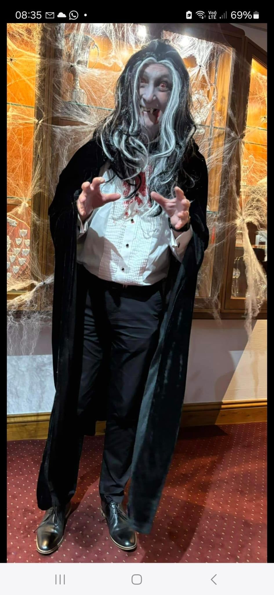 Coole Vampirfrisur