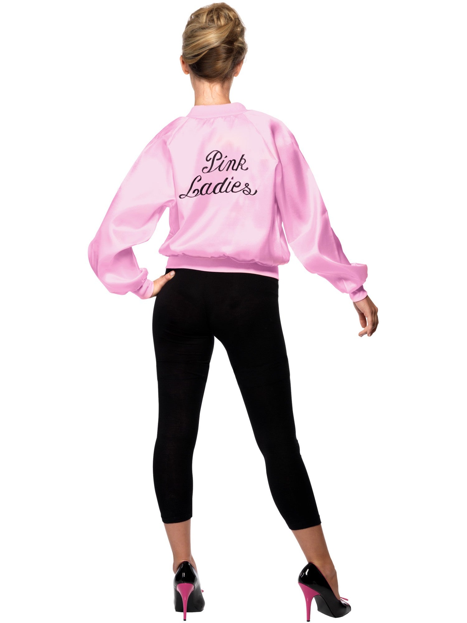 smiffys-fever-grease-pink-ladies-jacke-rosa-s image 2