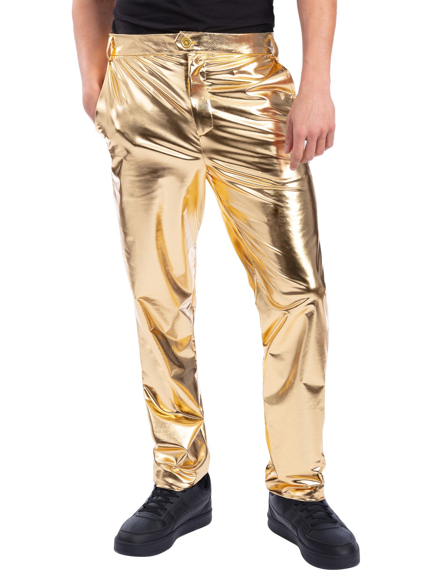 smiffys-fever-24-carat-goldhose-herren-gold-gr-l image 1