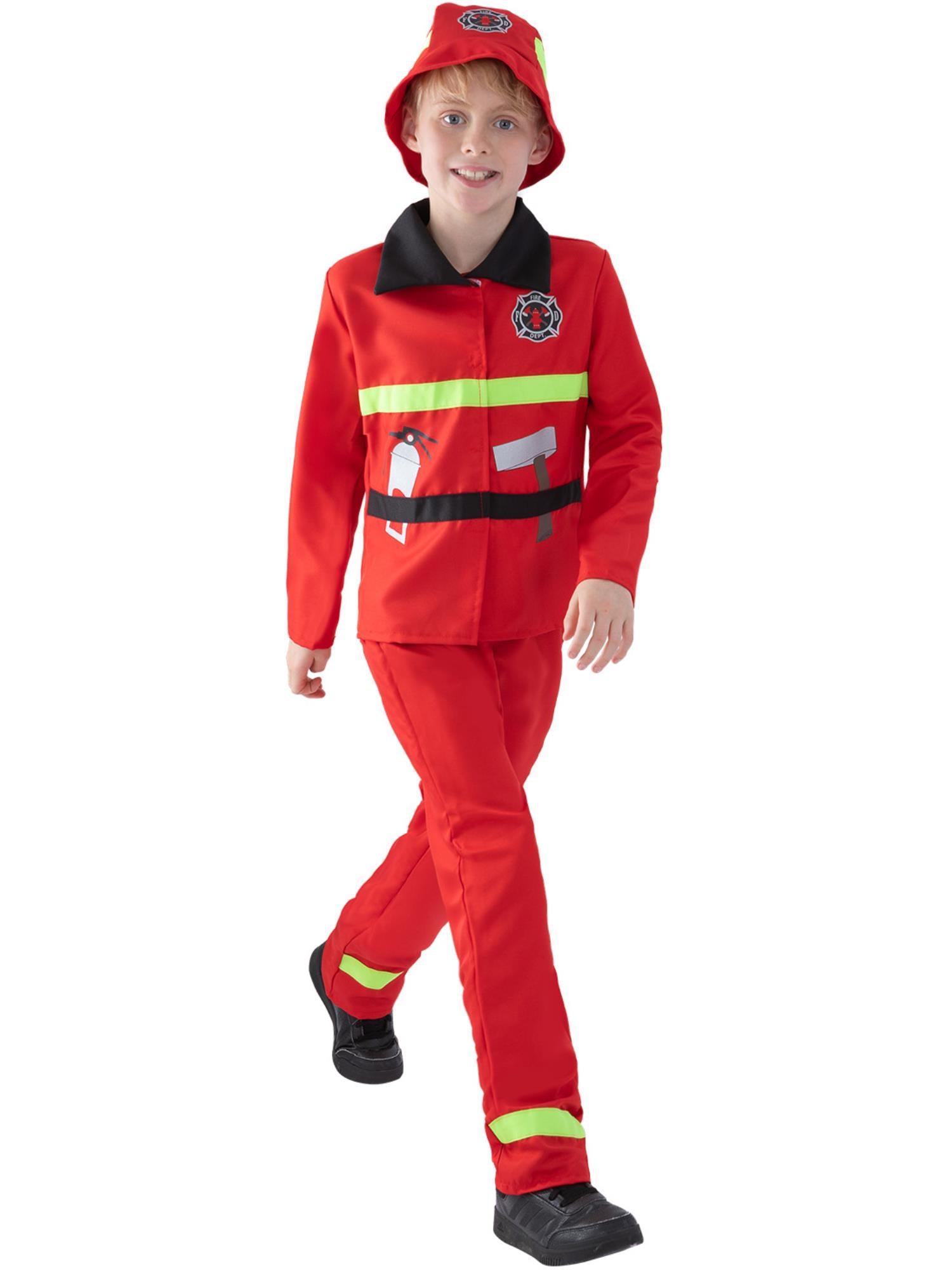 smiffys-fever-fire-fighter-feuerwehr-kost-m-rot-3-4-j image 1
