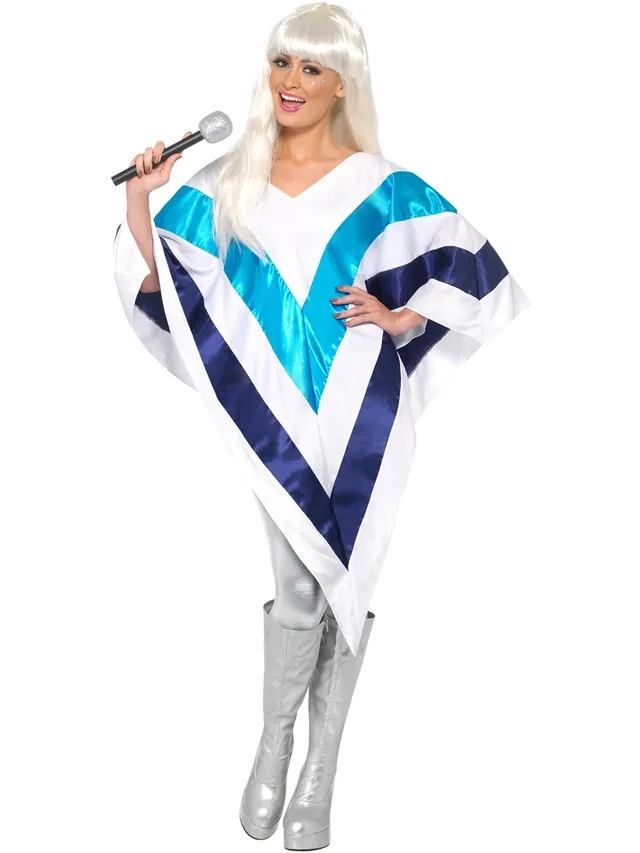 smiffys-fever-super-trooper-poncho-damen-wei image 1