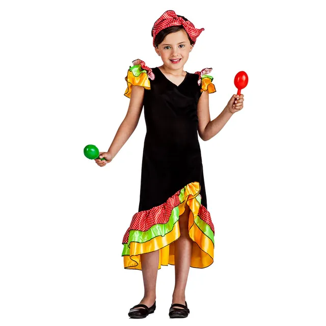 boland-spanische-t-nzerin-kinderkost-m-2-teilig-flamenco image 1