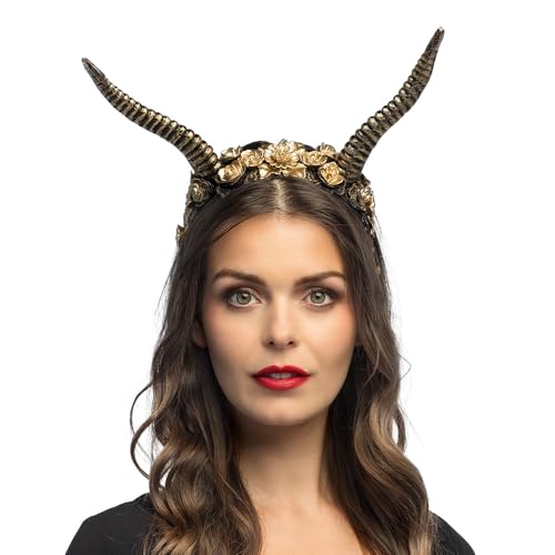 boland-demona-deluxe-haarreif-h-rner-gold-teufelin image 4