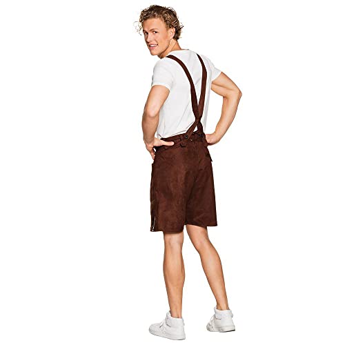 boland-lederhose-jan-kurz-trachtenhose-l-xl-braun image 7