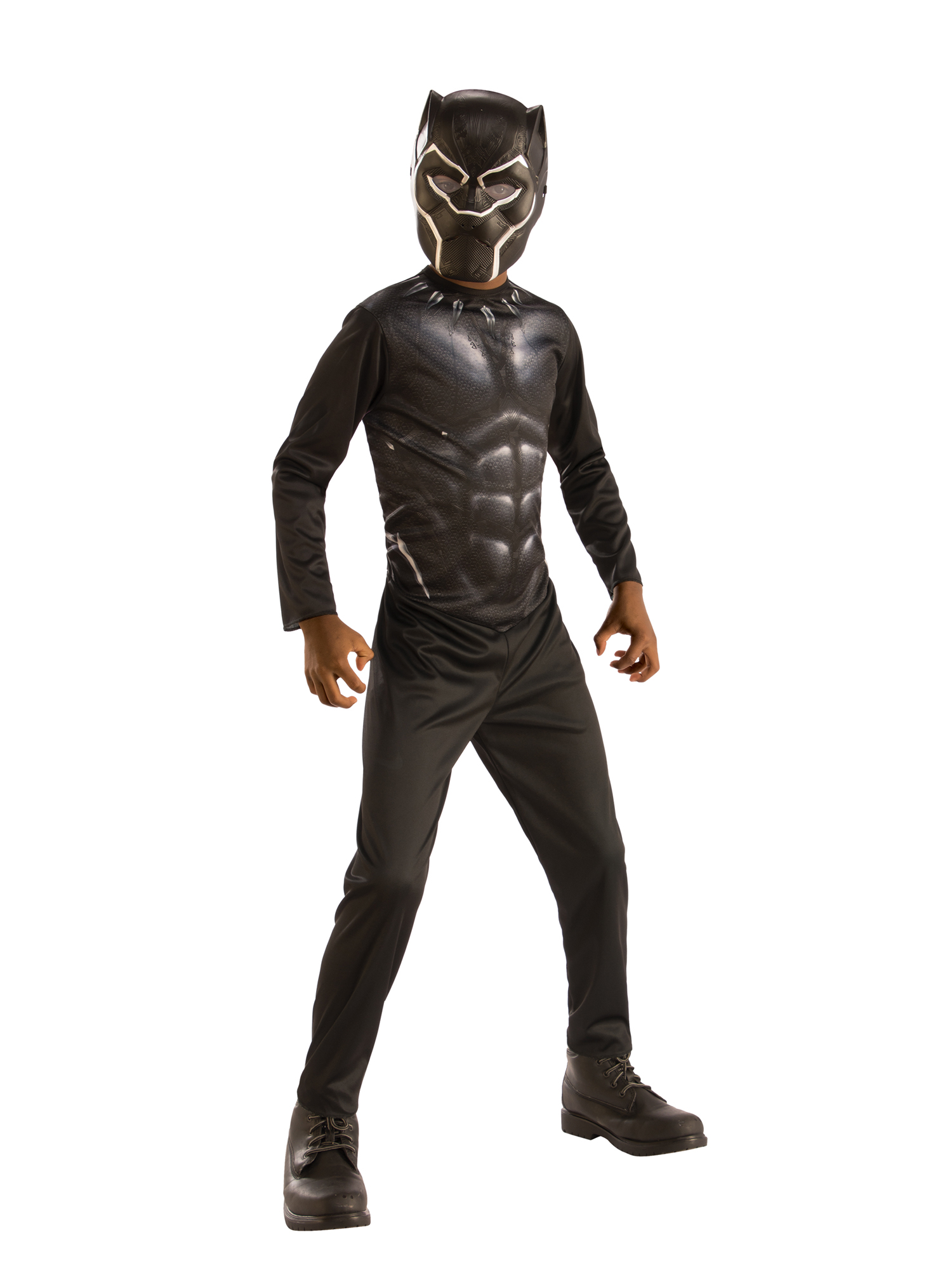 rubies-black-panther-einsteiger-kost-m-jumpsuit-mit-maske image 1