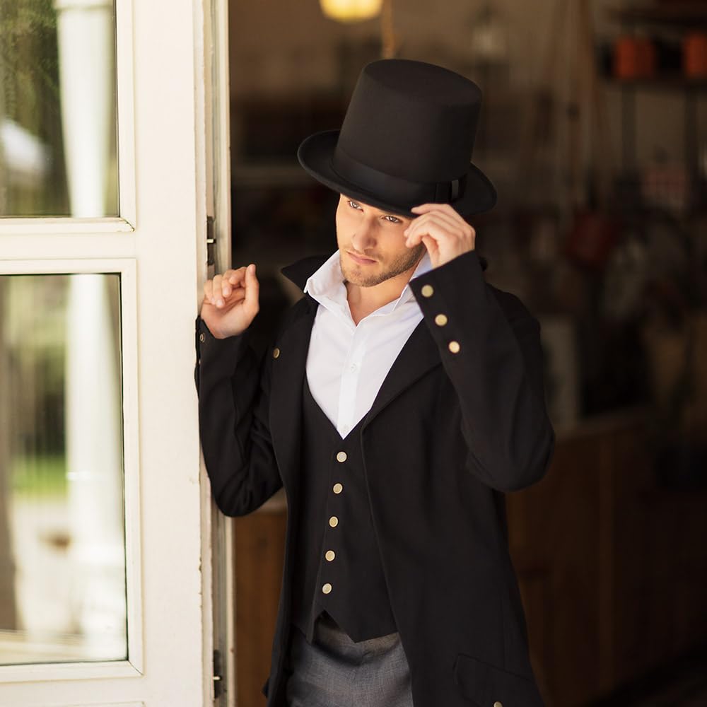 boland-headwear-zylinder-hut-byron-schwarz-filz-elegant image 4