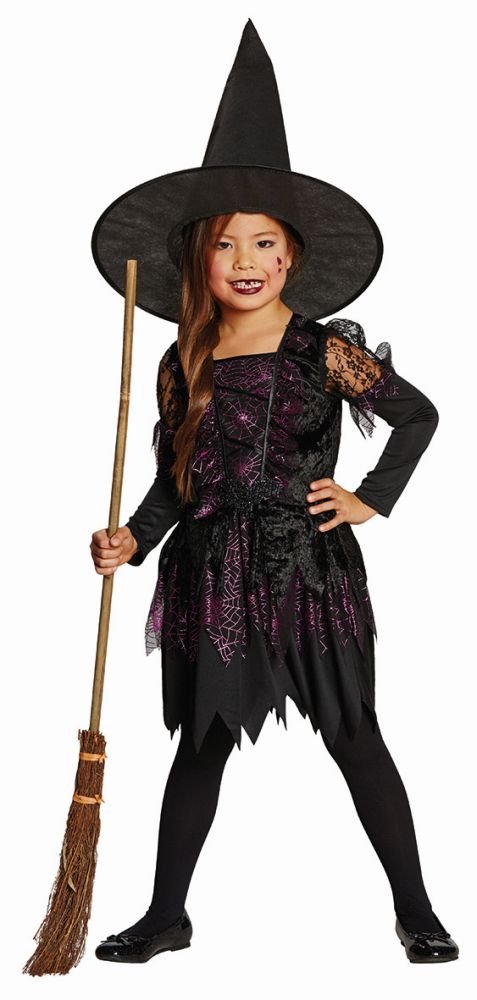 rubie-s-deluxe-spider-witch-hexenkost-m-kinder-gr-116 image 1