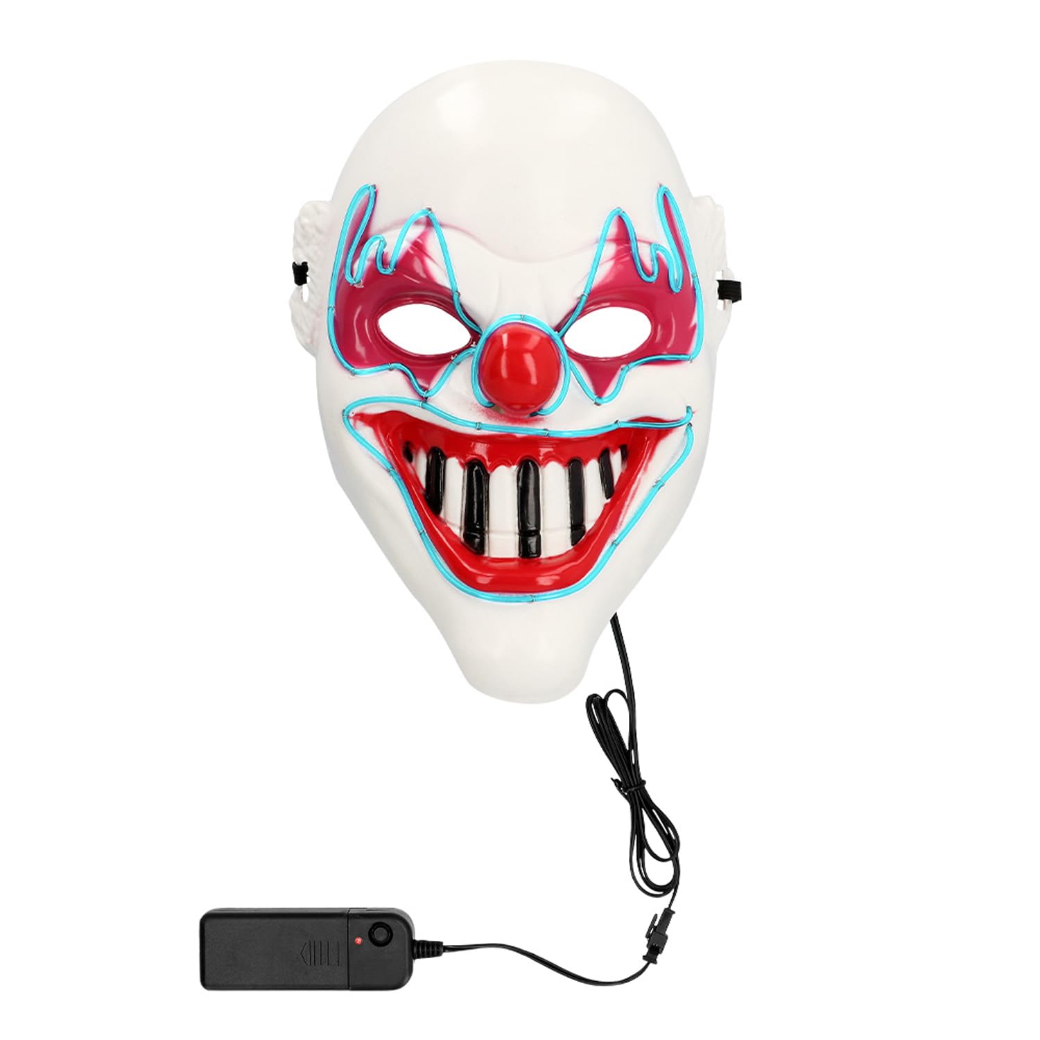 boland-72359-led-clownmaske-horror-mit-licht image 3