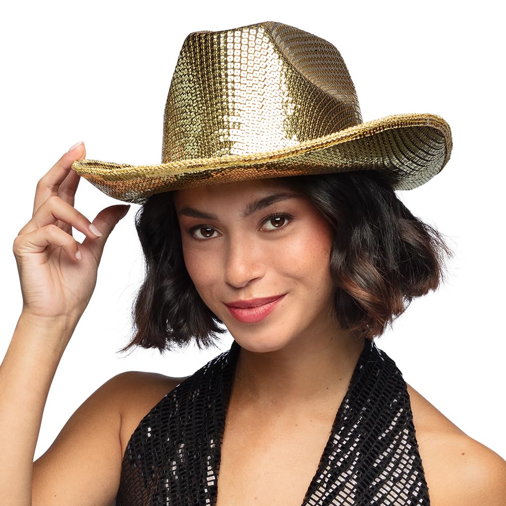 boland-cowboyhut-gold-western-kost-m-festival-hut image 3