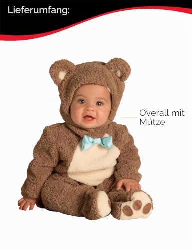 rubie-s-deluxe-teddy-kost-m-baby-1-2-jahre-mit-m-tze image 8